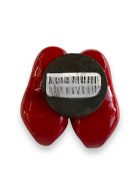 Magnet - Holländische Clogs - Holzschuhe - Farbe: Rot
