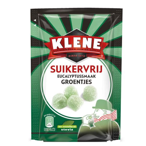 Klene  Eucalyptus groentjes suikervrij 90g
