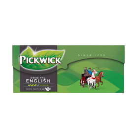 Pickwick Original English Zwarte Thee Meerkops 20 x 4g