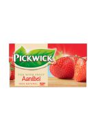 Pickwick zwarte thee met aardbei 20st. x 1,5g