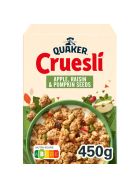 Quaker Cruesli Appel, Rozijnen, Pompoenpitten 450g