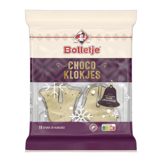 Bolletje Choco Klokjes 150g