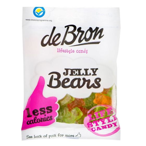 De Bron Jelly Bears Suikervriji 90g