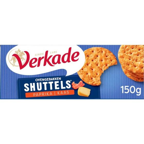 Verkade Shuttles parika & Kaas 150g