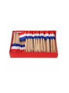 Holland vlaggen - Prikker voor snacks of muffins - 500 stuks.