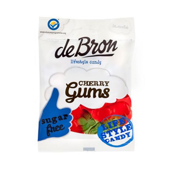 De Bron Cherry Gums suikervrij 90g