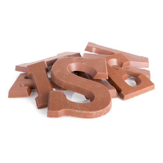 Verkade Melk Chocolade Letter 135g Letter: D