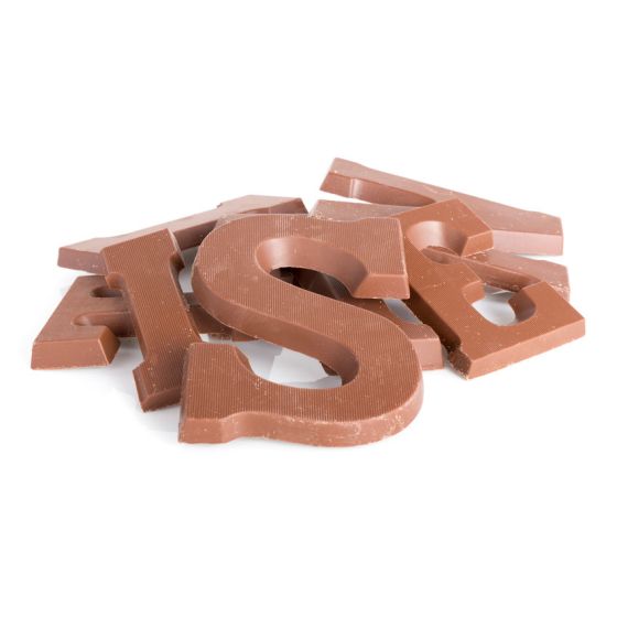 Verkade Melk Chocolade Letter 135g Letter: V