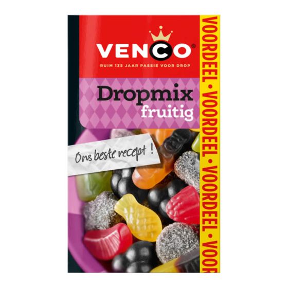 Venco Dropmix Fruitig 425g