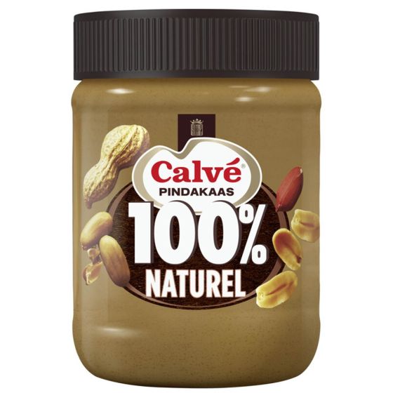 Calve Erdnussbutter 100% Pindakaas 350 g