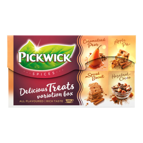 Pickwick Delicious Treats variation box Tee 20 x 30g (4x5x1,5g)