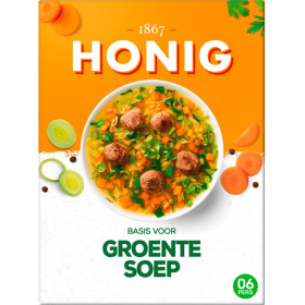 Honig basis voor Groente soep 53g