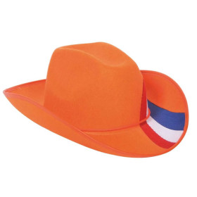 Oranje Cowboyhoed Nederlandse vlag