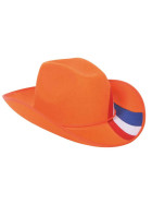 Oranje Cowboyhoed Nederlandse vlag