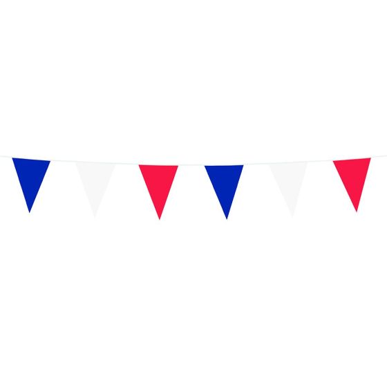 Holland Vlaggenlijn Rood Wit Blauw 10 Meter