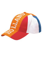 Oranje Holland Baseball Cap met Rood Wit Blauw