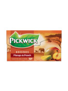 Pickwick Rooibos mango & perzik 20 x 2g cafeinevrij