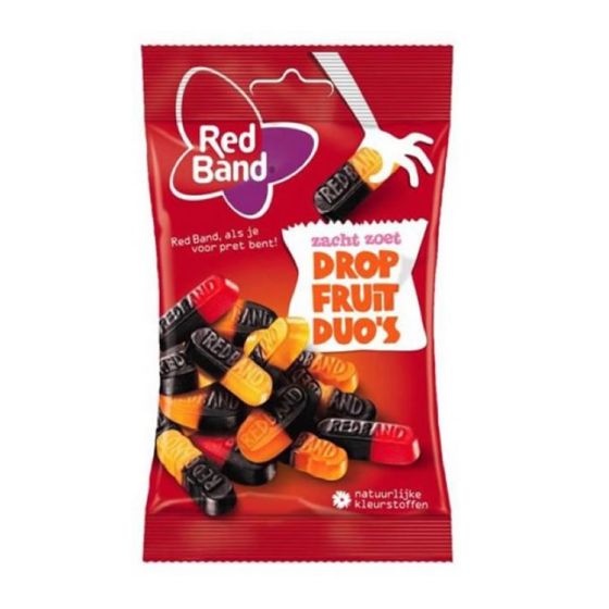 Red Band Drop Fruit Duos 120g