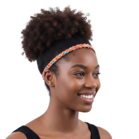 Oranje Gevlochten Hoofdband