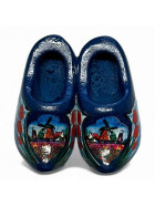 Magneet - Nederlandse klompen - Houten schoenen - Kleur: Blauw