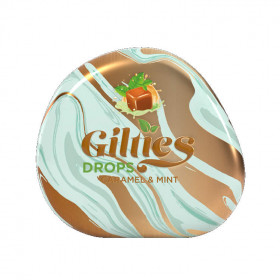 Gilties drops Caramel & Mint 90g