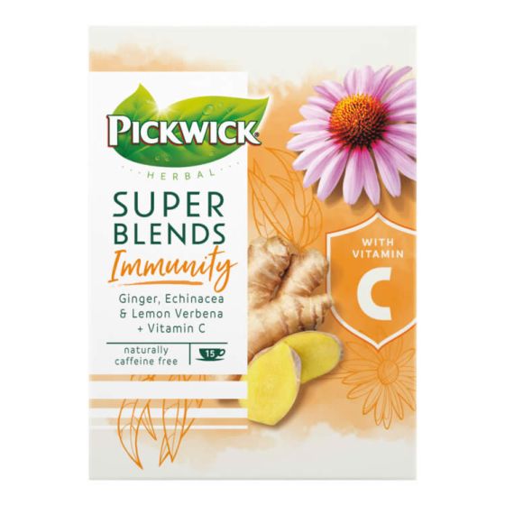 Pickwick Herbal Super Blends Immunity Kruidenthee 15  x 1,5g