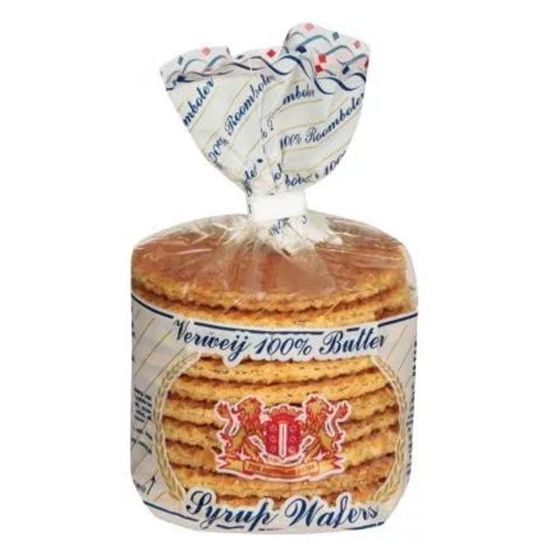 Verweij Roomboter Siroopwafels 10 st 325g