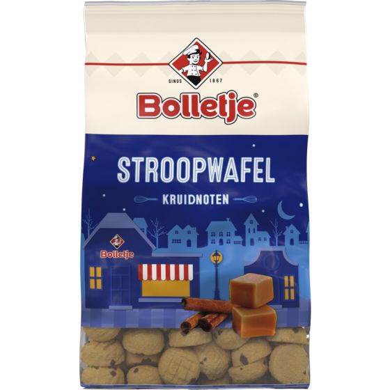 Bolletje Stroopwafel Kruidnoten 220g