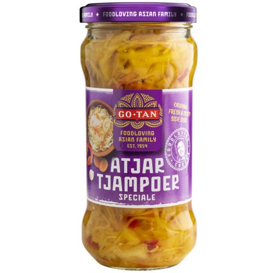Go Tan Atjar Tjampoer Zoetzure Groente 340g