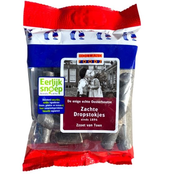 Holland Foodz Zachte Dropstokjes 110g