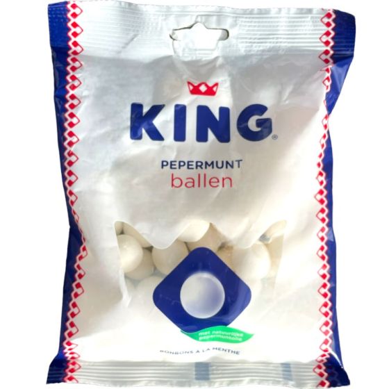 King Pepermunt Ballen 250g