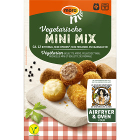 3x Mora Oven Vegetarischer Mini Mix 240g