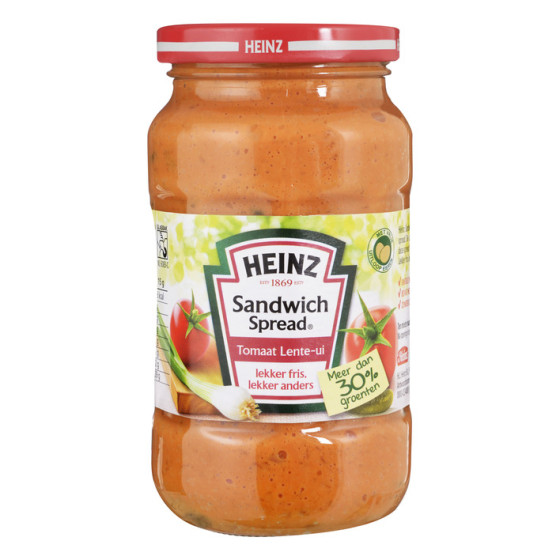 Heinz Sandwich Spread Tomaat lente ui 300g