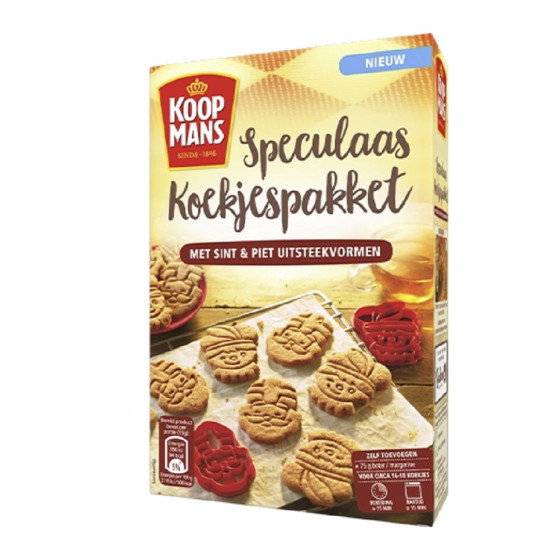 Koopmans Speculaaskoekjes mit Piet & Sint Uitsteekvormen 200 g