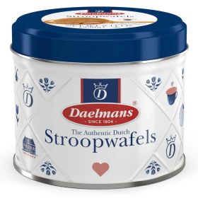 Daelmans Stroopwafels in Delfts Blauw Blik 230g