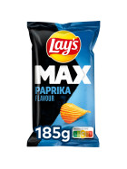 Lays MAX Paprika Chips 185g (THT 22.06.2024)
