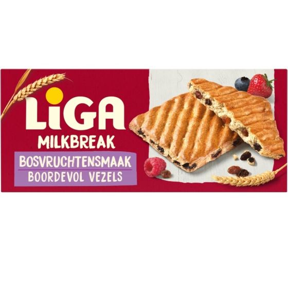 Liga Evergreen Bosvruchtensmaak 250g