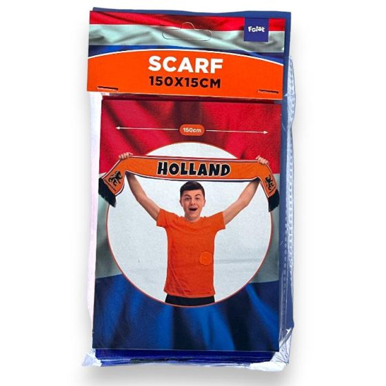 Oranje sjaal Holland 150cm