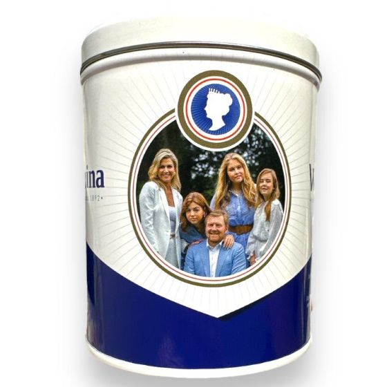 Fortuin Wilhelmina Pepermunt Blik royal family 500g