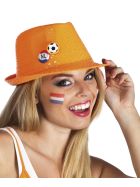 Nederland Fan Buttons 4 stuks