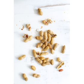 De Pindakaaswinkel Pindakaas Naturel  met stukjes pinda 420g