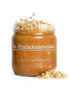 De Pindakaaswinkel Pindakaas Naturel  met stukjes pinda 420g