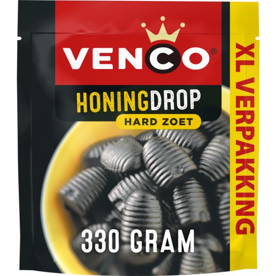 Venco Honingdrop Hard Zoet XL 340g