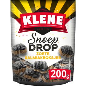 Klene Snoep Drop Zoete Salmiakboksjes 200g