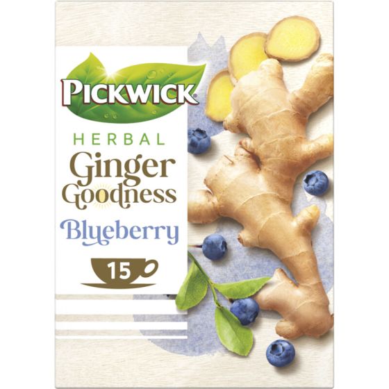 Pickwick GingerGoodnes Ginger & Blueberry 15 x 1,75g
