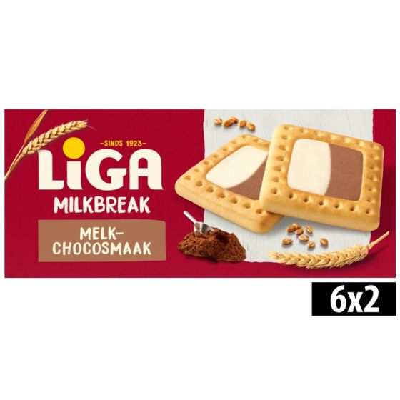Liga Evergreen Milkbreak Melk-Chocosmaak 245g
