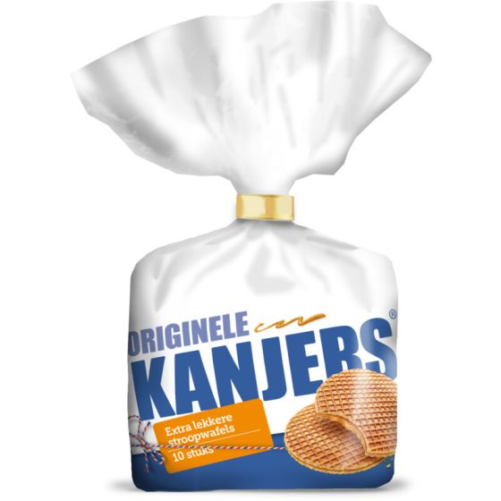 Kanjers Roomboter Stroopwafels 10 st 400g