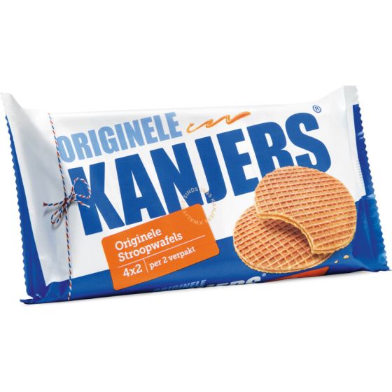 Kanjers Roomboter Stroopwafels 2 x 4 Stk. 320g