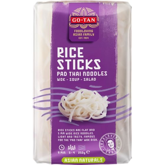 Go Tan Pad Thai Rijst Noedels 250g