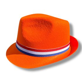 Oranje Feest Hoed Nederlandse vlag